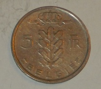 BELGIO – 5 FRANCHI – 1950 – (95) - 5 Franc