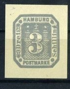 HAMBURG - 1864 /67 FREIMARKEN  3 - Hambourg