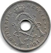 Belguim 5 Centimes 1922 French  Vf+ - 5 Cent