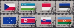 UNITED NATIONS New York 756-763,used,flags - Gebraucht