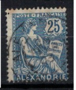 ALEXANDRIE        N°  YVERT      27     ( 3 )    OBLITERE       ( O   2/31 ) - Used Stamps