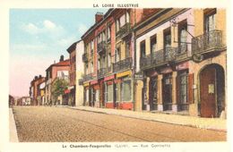 (42) - Loire - CPA - Le Chambon-Feugerolles - Rue Gambetta - Le Chambon Feugerolles