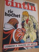 Page De Revue Des Années 80 : SUPERBE COUVERTURE DE LA REVUE  TINTIN : RIC HOCHET - Ric Hochet