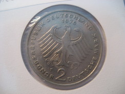 2 Deutsche Mark F 1976 BUNDESREPUBLIK DEUTSCHLAND Coin Germany Allemagne - 2 Marcos