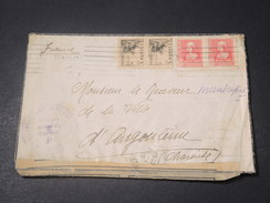ESPAGNE - Enveloppe Avec Censure De San Sebastien Pour La France En 1939  - L 11204 - Marques De Censures Républicaines
