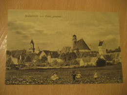 DINKELSBUHL Dinkelsbuel Osten Gesehen Post Card Bavaria Mittelfranken Ansbach Germany - Dinkelsbuehl