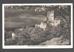 Lahnstein - Burg Lahneck In Gewitterstimmung - Zeitz Fotokarte - 1936 - Lahnstein