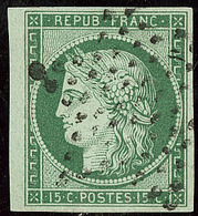 No 2, Obl étoile, Réparé, Nuance Foncée, B D'aspect - 1849-1850 Ceres