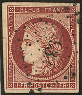 No 6b, Obl Pc. - TB - 1849-1850 Ceres