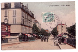 0234 -Ll'Isle-st.-Denis - La Rue Méchin - Brégou , Tabac à Vnve La Gne - - L'Ile Saint Denis