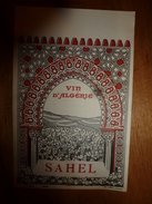 1920 ? Spécimen étiquette De Vin  D'ALGERIE - SAHEL,   N° 1166, Déposé,  Imprimerie G.Jouneau  3 Rue Papin à Paris - Architectuur