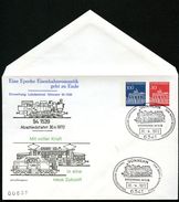 Bund PU45 D2/001 Privat-Umschlag LOKDENKMAL GÖNNERN Sost. 1972  NGK 35,00 € - Sobres Privados - Usados