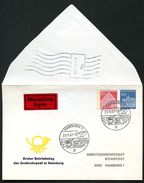 Bund PU47 B2/001b Privat-Umschlag GROSSROHRPOST HAMBURG Sost. 1967  NGK 30,00 € - Privatumschläge - Gebraucht