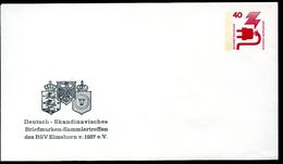 Bund PU64 B2/002 Privat-Umschlag ELMSHORN 1974  NGK 3,00 € - Enveloppes Privées - Neuves