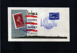 Turkey 1957 Philatelic Exibition Interesting Letter - Briefe U. Dokumente