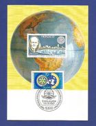 BRD 1987 Mi.Nr. 1327 , Weltkongress Der Internationalen Rotary-Clubs - Maximum Card - Ausgabetag 05.05.1987 - 1981-2000