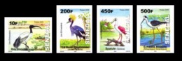 SENEGAL 2009 2011  BIRDS BIRD OISEAUX OISEAU ECHASSIERS IBIS GRUE IMPERFORATE IMPERFORATED IMPERF ND NON DENTELES MNH ** - Kraanvogels En Kraanvogelachtigen