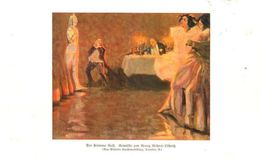 Der Steinerne Gast (nach Einem Gemälde Von Georg Ricter-Lötznitz)    / Druck, Entnommen Aus Zeitschrift /1924 - Pacchi