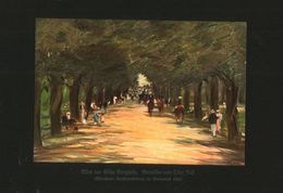 Allee Der Villa Borghese (nach Einem Gemälde Von Otto Dill)     / Druck, Entnommen Aus Zeitschrift /1924 - Pacchi