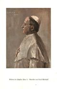 Bildnis Des Papstes Pius XI (nach Einem Gemälde Von Ernst Windhoff)    / Druck, Entnommen Aus Zeitschrift /1924 - Pacchi