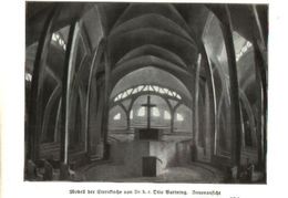 Modell Der Sternkirche (von Dr. Otto Bartning)  / Druck, Entnommen Aus Zeitschrift /1924 - Pacchi