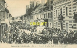 58 St Pierre Le Moutier, Souvenir De La Cavalcade Du 12 Avril 1909, N° 1 - Saint Pierre Le Moutier