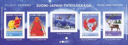 Finland 2010 Japan Joint Issue Christmas Holiday Greeting Celebrations Seasonal Issued Nov M/S Stamps MNH - Unused Stamps