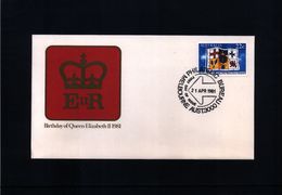 Australia 1981 Queen Elisabeth Birtday FDC - Storia Postale