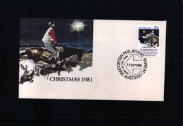 Australia 1981 Christmas FDC - Storia Postale