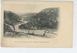 Environs D' ORGELET - L'Ain Au Pont De La Pile - Orgelet