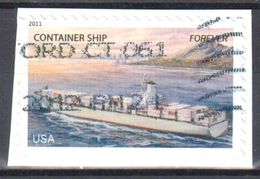 United States 2011 Container Ship - Sc # 4551 - Mi 4736 - Used - Usati