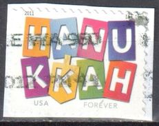 United States 2011 Hanukkah Sc # 4583 - Mi 4769 - Used - Usati