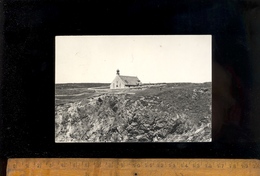 CLEDEN CAP SIZUN Finistère 29 : Chapelle Saint St They Sur Les Falaises De La Pointe Du VAN + 1 Photographie Originale - Cléden-Cap-Sizun