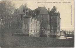 Cléré - Château De Champchevrier - Façade Nord - Cléré-les-Pins