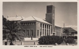 Mackay Australia, Post Office Building, C1920s/30s Vintage Murray #82 Real Photo Postcard - Mackay / Whitsundays