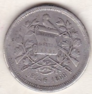 Guatemala . 25 Centavos 1888 G . Argent . KM# 205.1 - Guatemala