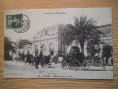 Gare P.L.M. 1907 (Paris,Lyon,Marseille) - Transport (rail) - Station