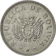 Monnaie, Bolivie, 10 Centavos, 1991, TB+, Stainless Steel, KM:202 - Bolivia