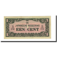 Billet, Netherlands Indies, 1 Cent, Undated (1942), KM:119b, SPL - Indes Néerlandaises