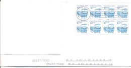 2001. USA, The Letter Sent By Air-mail Post To Moldova - Covers & Documents