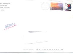 2001. USA, The Letter Sent By Air-mail Post To Moldova - Covers & Documents