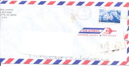 2002. USA, The Letter Sent By Air-mail Post To Moldova - Cartas & Documentos