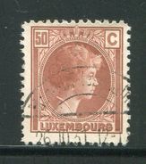 LUXEMBOURG- Y&T N°172- Oblitéré - 1926-39 Charlotte Rechtsprofil