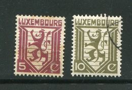 LUXEMBOURG- Y&T N°232 Et 232- Oblitérés - Used Stamps