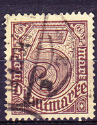 Deutsches Reich German Empire Empire Allemand - Ziffern (Mi.Nr. 33a) 1920 - Gest Used Obl - GEPRÜFT - Service