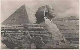 CPA - AK Kairo Sphinx Pyramiden Cairo Caire Pyramides Pyramide Gizeh Egypt Egypte Ägypten Afrique Africa Afrika - Gizeh