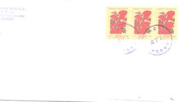 2000.Turkey, The Letter Sent By  Air-mail Post To Moldova - Brieven En Documenten