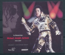 2009. In Memoriam Michael Joseph Jackson - Commemorative Sheet - Hojas Conmemorativas