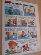 CLIP118 : PUBLICITE MFP De REVUE SPIROU Avec BOULE ET BILL Par ROBA  Découpée Dans Une Revue Des 70's , Page A4 - Boule Et Bill