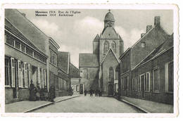 Mesen: 1914  Kerkstraat  ( 2 Scans) - Messines - Mesen